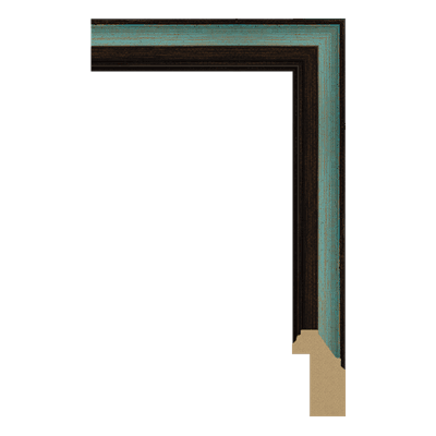7118-1021 — 3.56cm PS Bilderrahmenleiste