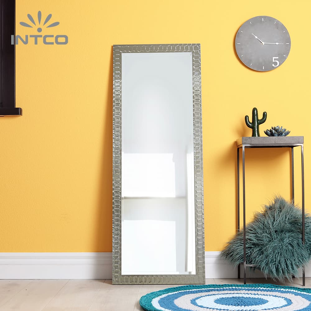 24”x58” Silver Vintage Framed Floor Mirror