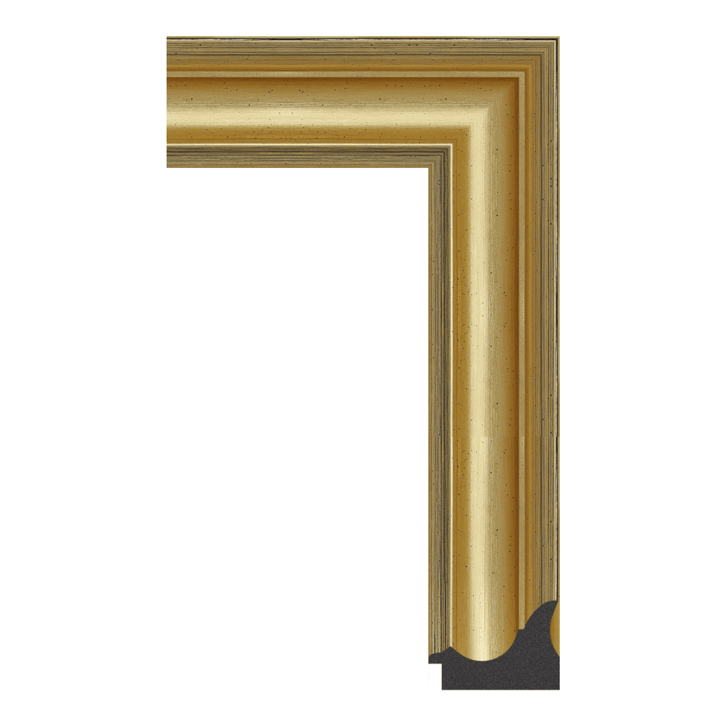 P2521-657GT — 7.76cm Doré PS Baguette d'Encadrement