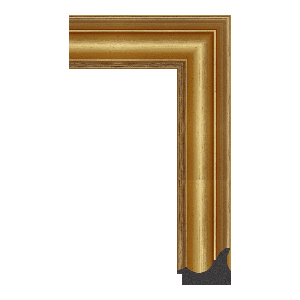 P2521-658GT — 7.76cm Doré PS Baguette d'Encadrement