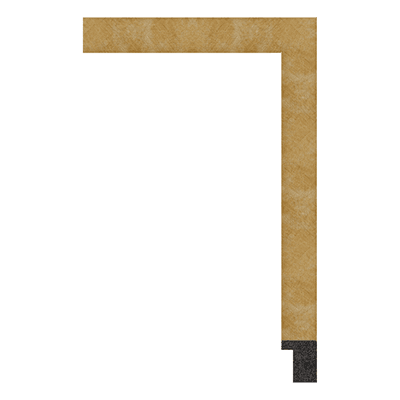 023-YM-215 — 1.95cm Dourado PS Moldura para Quadro