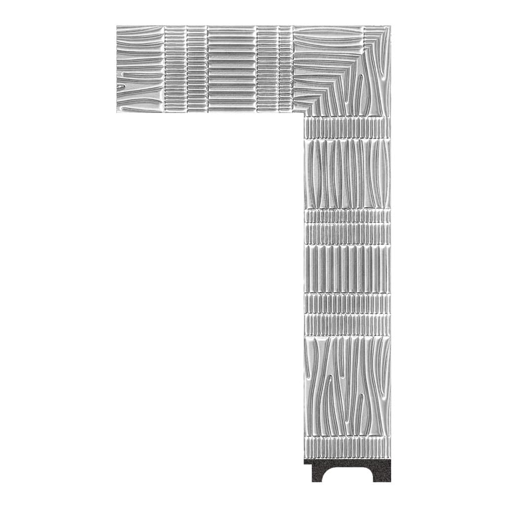 4867-WK-XJ-38s — 7.4cm Silber PS Bilderrahmenleiste