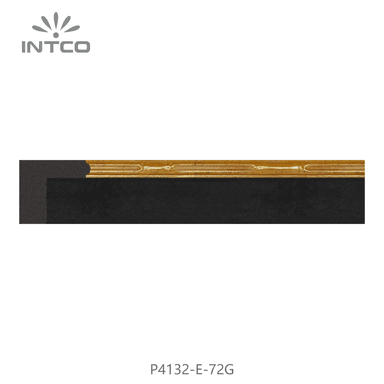 P4132-E-72G — 2.5cm Doré PS Baguette d'Encadrement