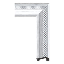 Ps Picture Frame Moulding,P7445-A-590,8.9W Picture Frame Moulding