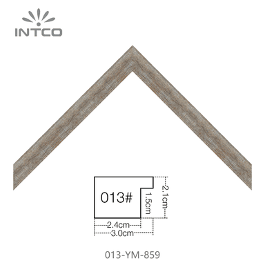 013-YM-859 — 3.07cm Natural PS Picture Frame Moulding