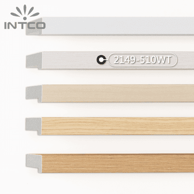 2149-510WT — 2.54cm Weiß PS Bilderrahmenleiste