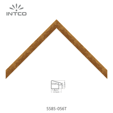 5585-056T — 2.44cm Dourado PS Moldura para Quadro