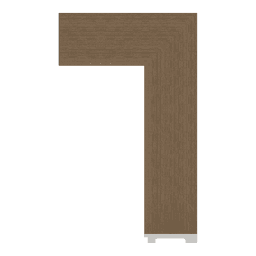 Ps Picture Frame Moulding,6248-WK-S-183,8.89W Picture Frame Moulding