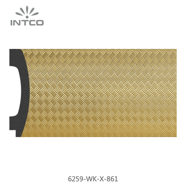 6259-WK-X-861 — 7.17cm Dorado PS Moldura para Marco de Fotos