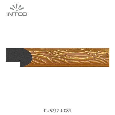 PU6712-J-084 — 2.54cm Gold PS Bilderrahmenleiste
