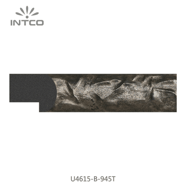 U4615-B-945T — 3.1cm Silber PS Bilderrahmenleiste