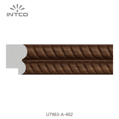U7963-A-402 — 3.81cm Natur PS Bilderrahmenleiste