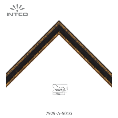 7929-A-501G — 3.8cm Naturel PS Baguette d'Encadrement