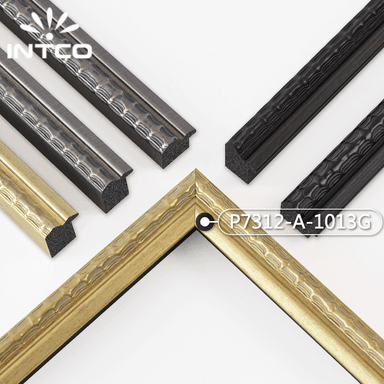 P7312-A-1013G — 2.78cm Doré PS Baguette d'Encadrement