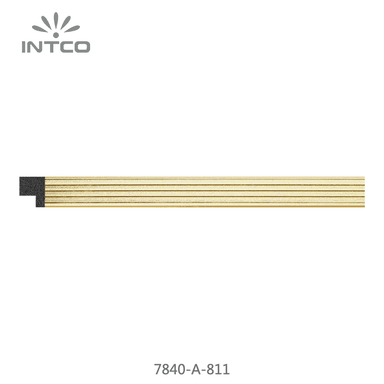 7840-A-811 — 1.2cm ゴールド PS ピクチャーフレーム・モールディング