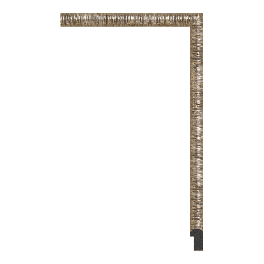 7291-B-781 — 2.22cm Gold PS Bilderrahmenleiste
