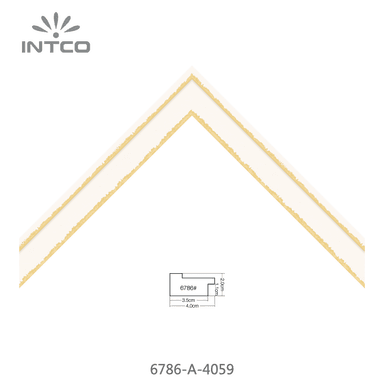 6786-A-4059 — 4cm PS Baguette d'Encadrement