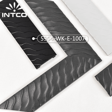 5954-WK-E-1007 — 8.8cm Schwarz PS Bilderrahmenleiste