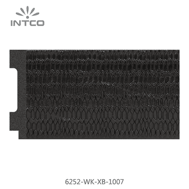 6252-WK-XB-1007 — 7.05cm Schwarz PS Bilderrahmenleiste