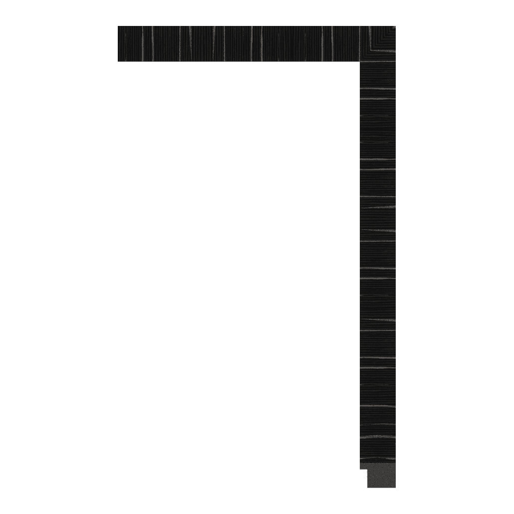 013-YW-275 — 3.07cm Natur PS Bilderrahmenleiste