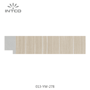 013-YW-278 — 3.07cm Natur PS Bilderrahmenleiste