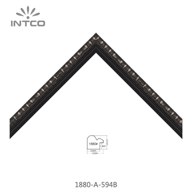 1880-A-594B — 3.18cm Naturel PS Baguette d'Encadrement