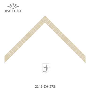 2149-ZH-278 — 2.54cm Naturel PS Baguette d'Encadrement