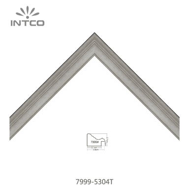 7999-5304T — 3.81cm Natur PS Bilderrahmenleiste