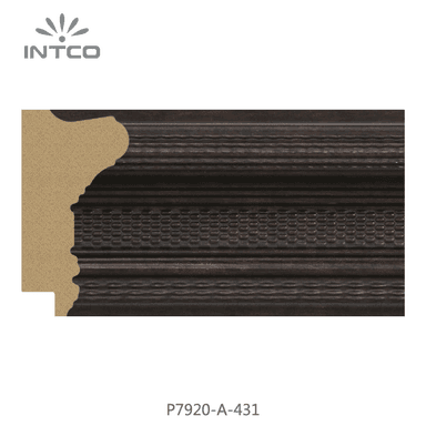 P7920-A-431 — 7.3cm Bronze PS Baguette d'Encadrement