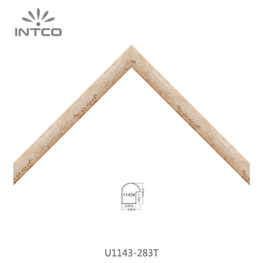 U1143-283T — 2.6cm Natural PS Moldura para Marco de Fotos
