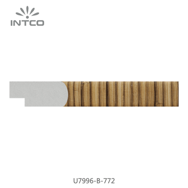 U7996-B-772 — 2cm Natur PS Bilderrahmenleiste