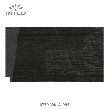 6779-WK-A-995 — 7.62cm Negro PS Moldura para Marco de Fotos