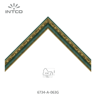 6734-A-063G — 4.03cm PS Baguette d'Encadrement