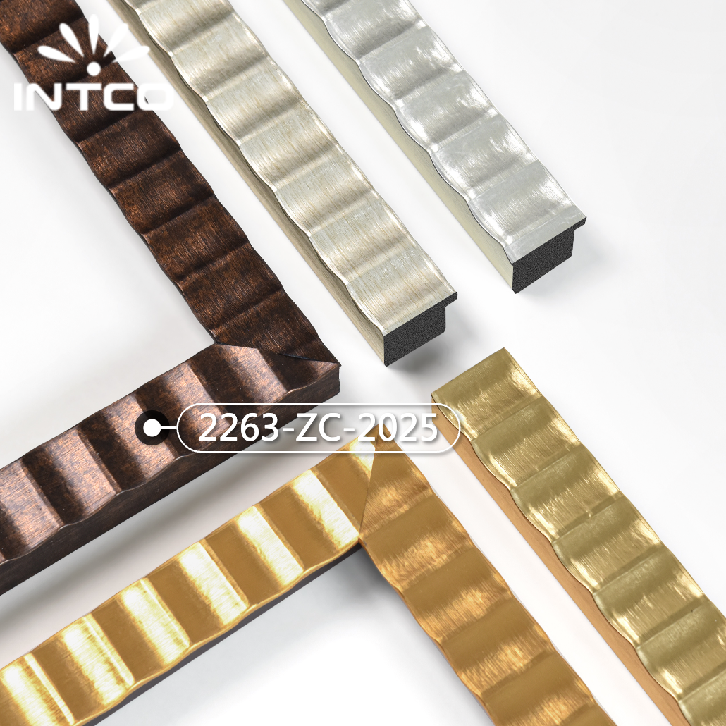 2263-ZC-2025 — 3.81cm Bronze PS Baguette d'Encadrement