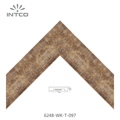 6248-WK-T-097 — 8.89cm Bronze PS Bilderrahmenleiste
