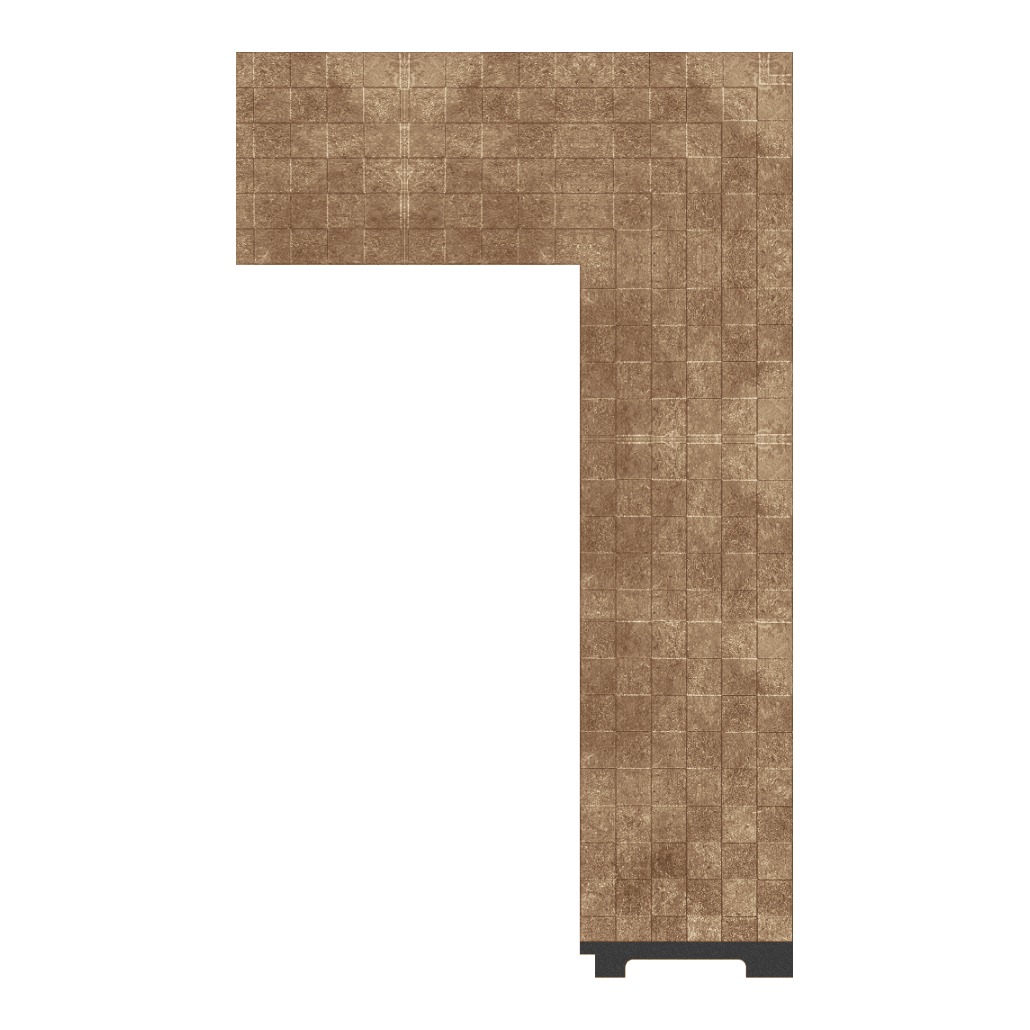 6248-WK-S-032 — 8.89cm Bronze PS Bilderrahmenleiste