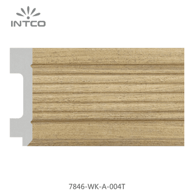 7846-WK-A-004T — 7.62cm Natur PS Bilderrahmenleiste