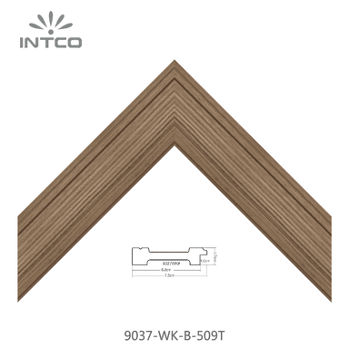 9037-WK-B-509T — 7.5cm Natural PS Picture Frame Moulding
