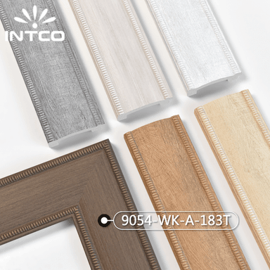 9054-WK-A-183T — 9.53cm Natur PS Bilderrahmenleiste