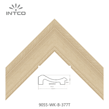 9055-WK-B-377T — 9.23cm Natural PS Picture Frame Moulding