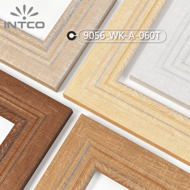 9056-WK-A-060T — 9.53cm Natural PS Picture Frame Moulding