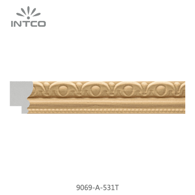 9069-A-531T — 2.5cm Natur PS Bilderrahmenleiste