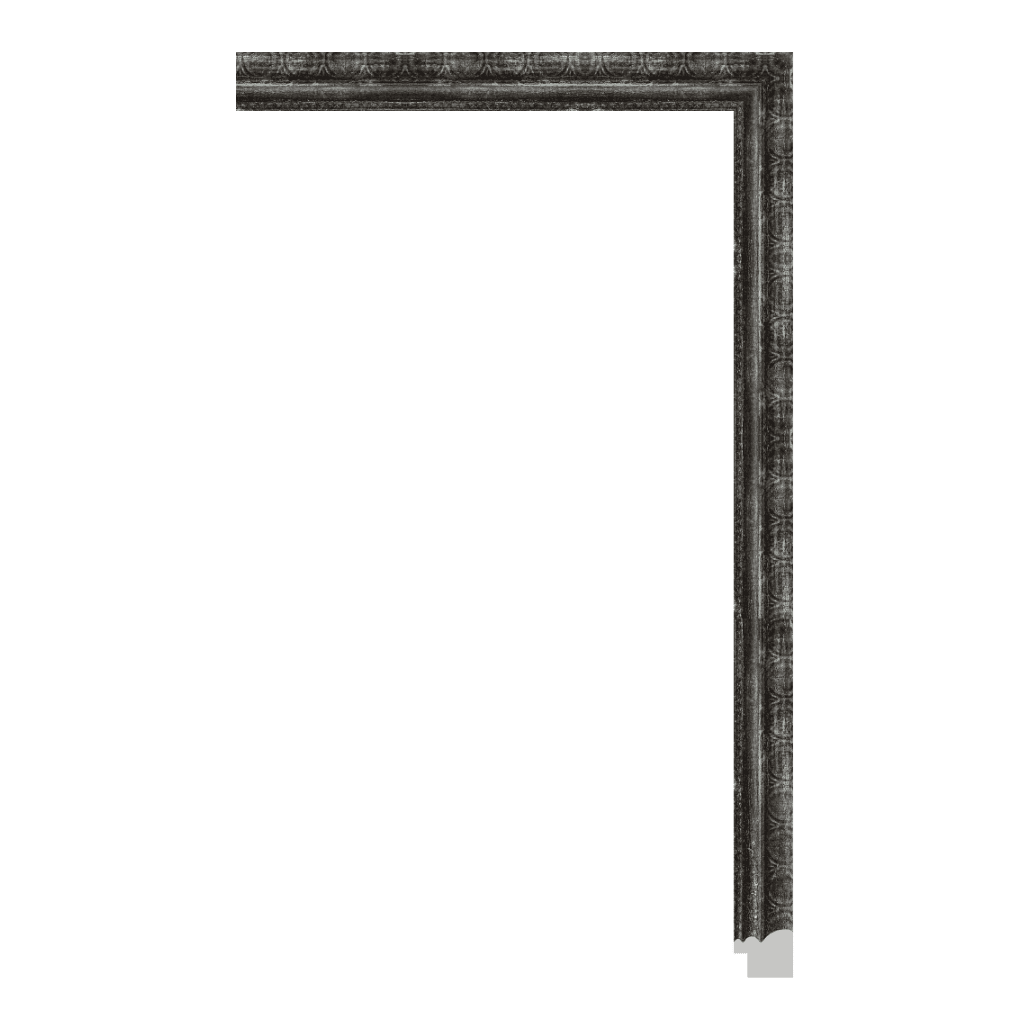 9069-B-326T — 2.5cm Natural PS Moldura para Marco de Fotos