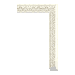 Ps Picture Frame Moulding,9124-A-4059,5W WHITE Picture Frame Moulding