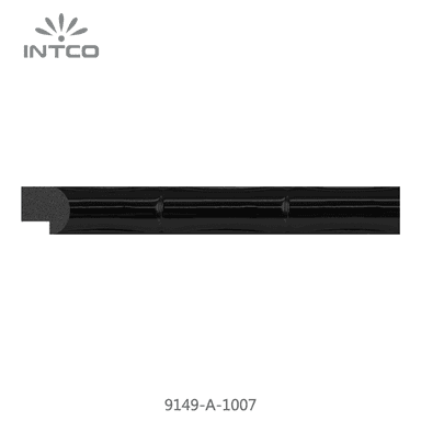 9149-A-1007 — 1.65cm Negro PS Moldura para Marco de Fotos
