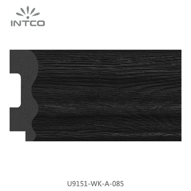U9151-WK-A-085 — 7.2cm Preto PS Moldura para Quadro
