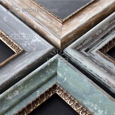 471-III-45CM — 5.1cm Multicolour PS Picture Frame Moulding