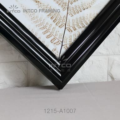 INTCO 1215-A1007 black mirror frame moulding