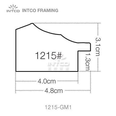 INTCO 1215 series PS mirror picture frame profile
