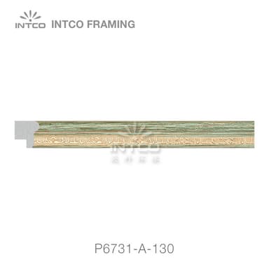 P6731-A-130 PS patina photo frame moulding swatch sample